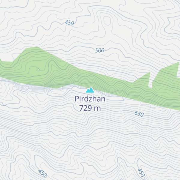 Map of Pirdzhan