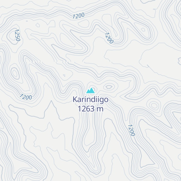 Map of Karindiigo
