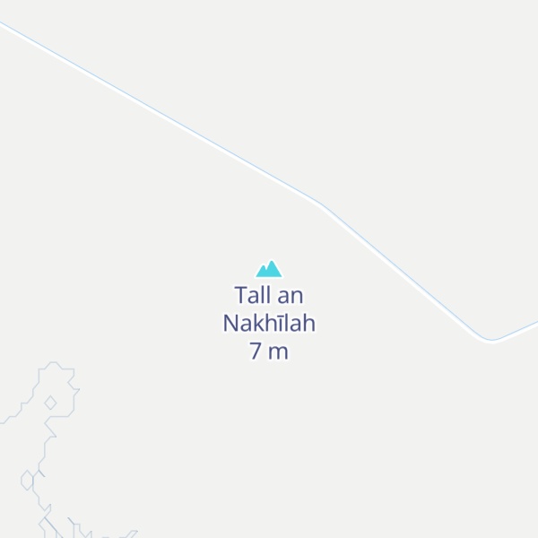 Map of Tall an Nakhīlah