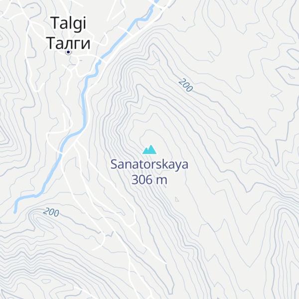 Map of Sanatorskaya