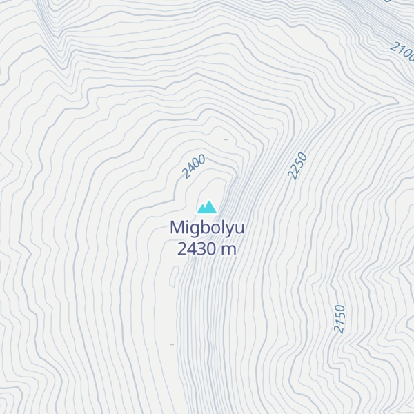 Map of Migbolyu
