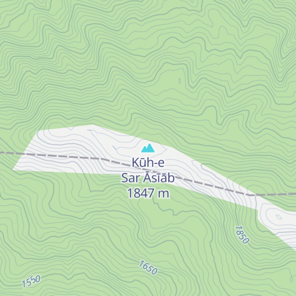 Map of Kūh-e Sar Āsīāb