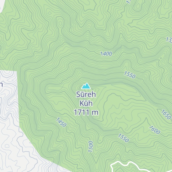 Map of Sūreh Kūh