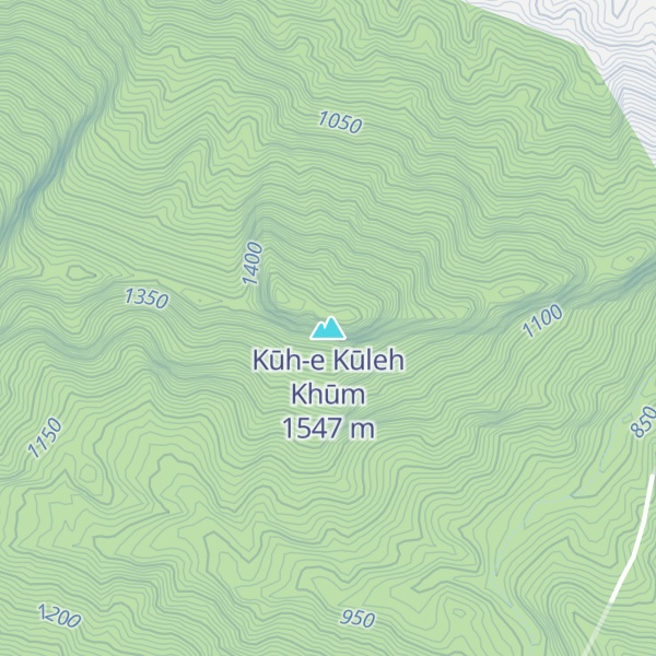 Map of Kūh-e Kūleh Khūm