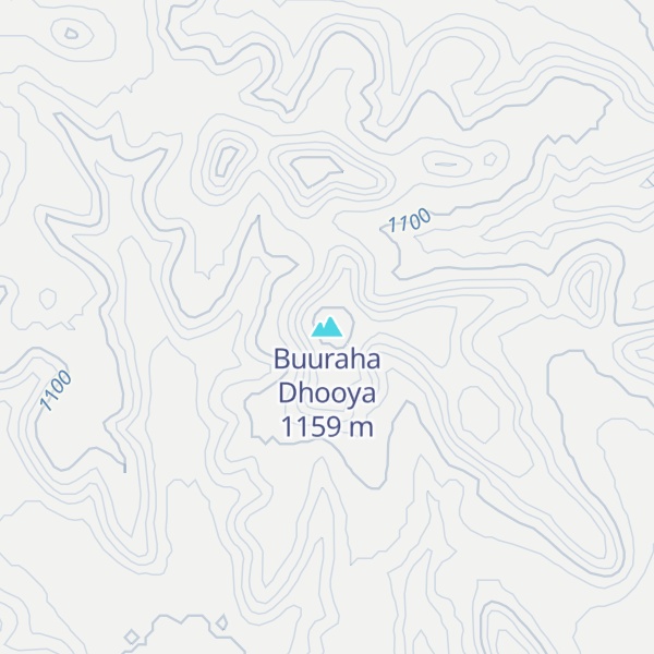 Map of Buuraha Dhooya