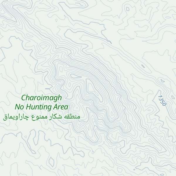 Map of Kūh-e Palaklū