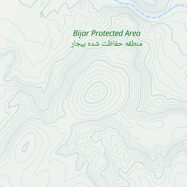 Map of Kūh-e Qarah Dāgh
