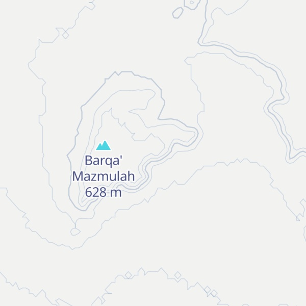 Map of Barqā’ Mazmūlah