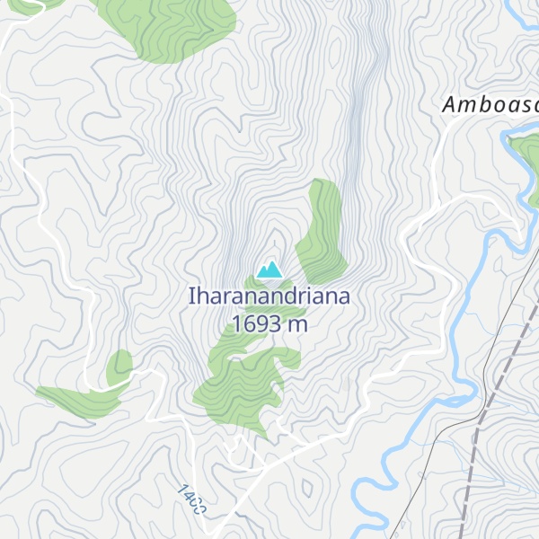 Map of Iharanandriana