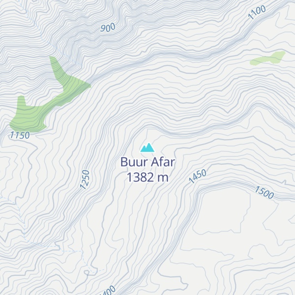 Map of Buur Afar