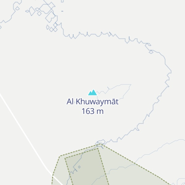 Map of Al Khuwaymāt