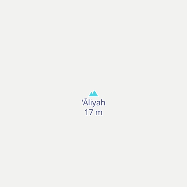 Map of ‘Āliyah