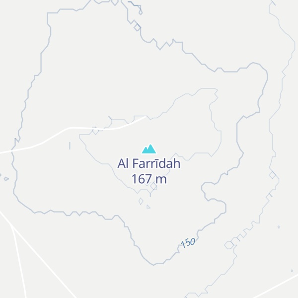 Map of Al Farrīdah