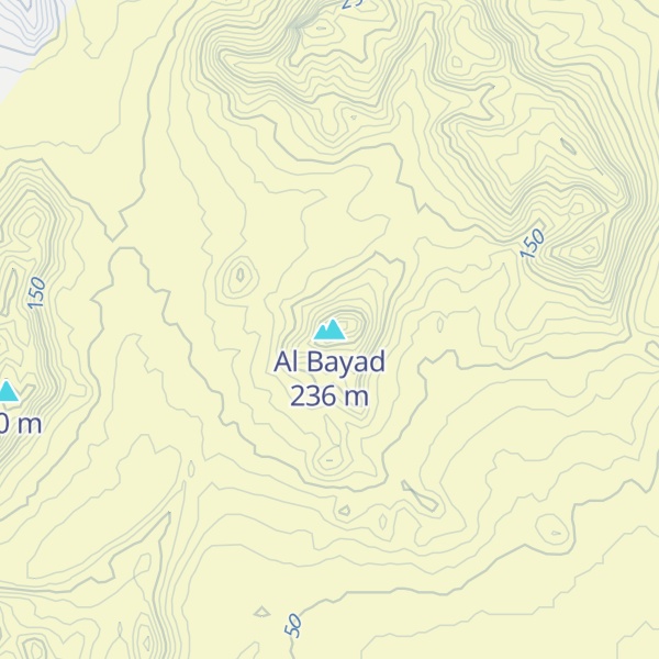 Map of Al Bayad