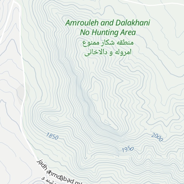 Map of Kūh-e Nesār-e Zard Tīnamū
