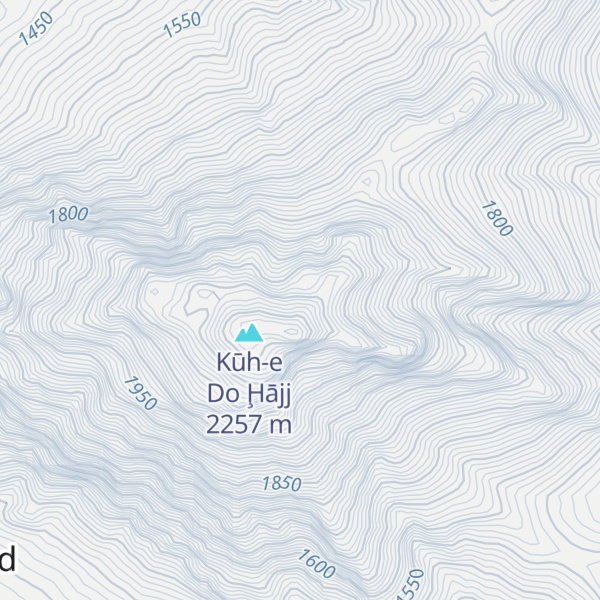 Map of Kūh-e Kal Farj