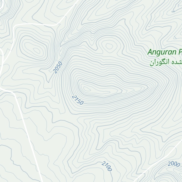 Map of Kūh-e Pīrakī