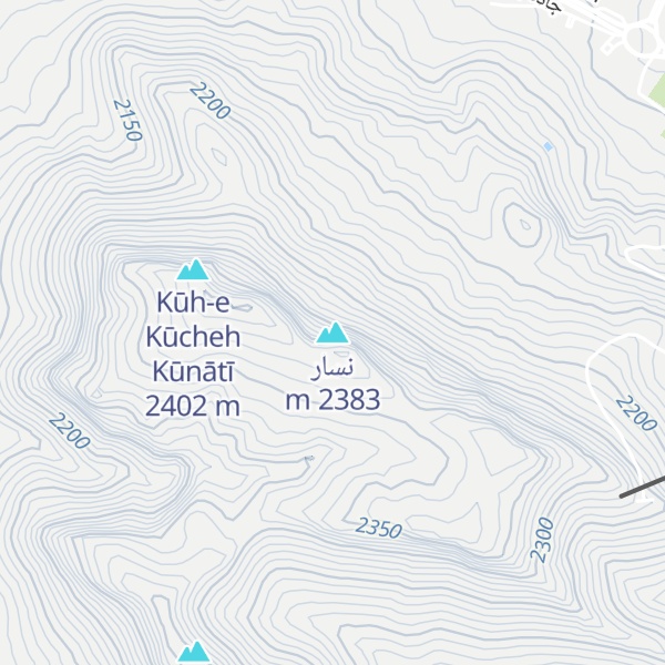 Map of نسار