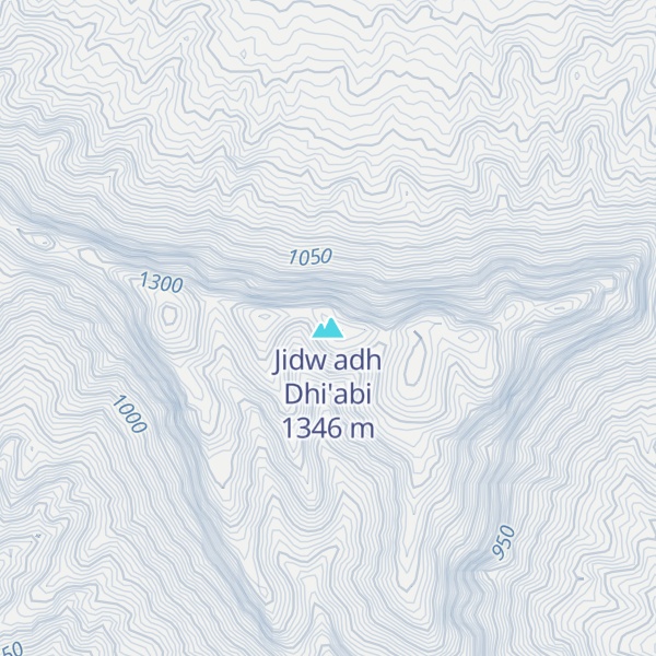 Map of Jidw adh Dhi'abi