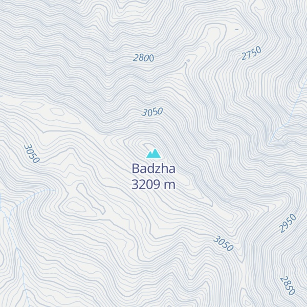 Map of Badzha