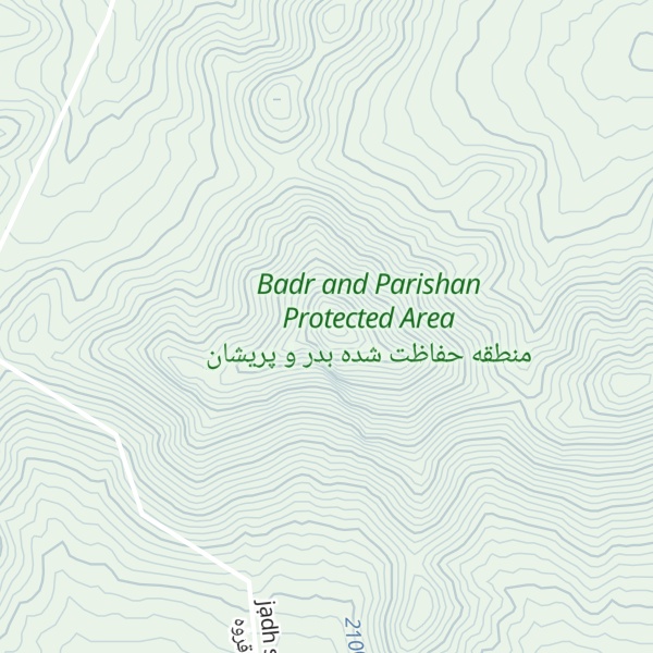 Map of Kūh-e Sāmelān