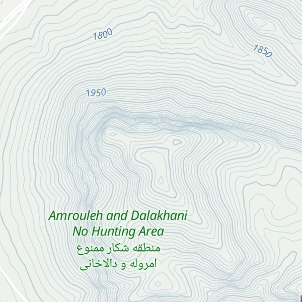 Map of Kūh-e Qazān Dāshī