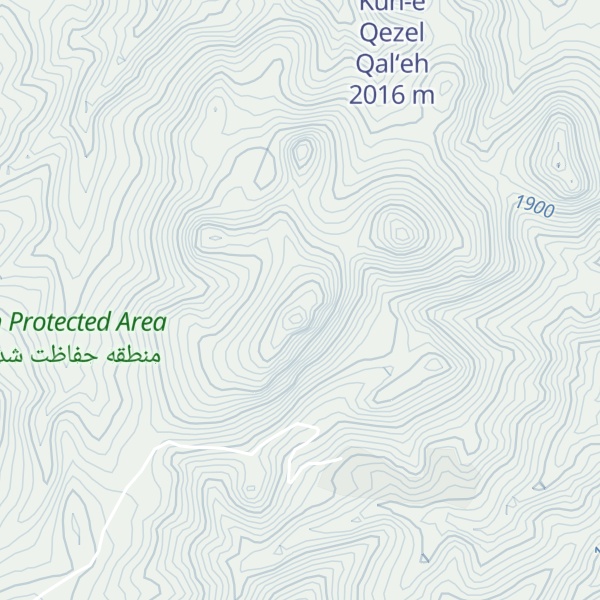 Map of Kūh-e Cherāgh Yātān