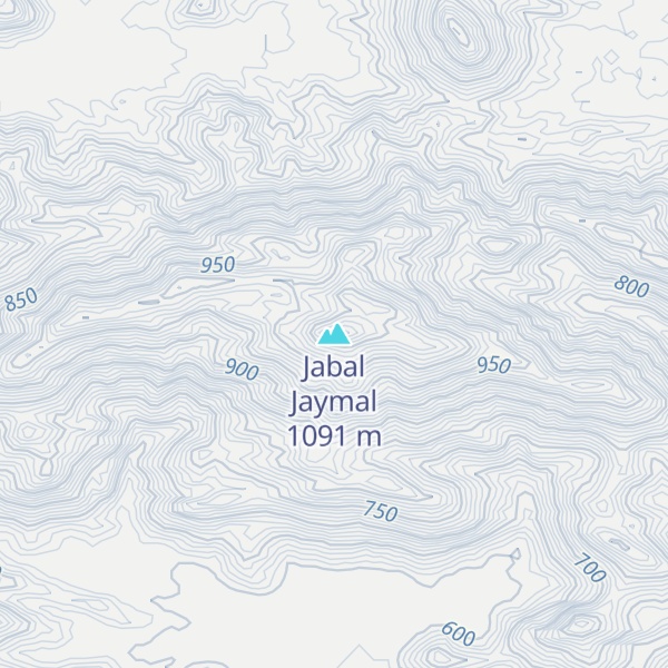 Map of Jabal Jaymal