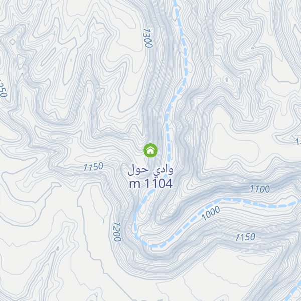 Map of وادي حول