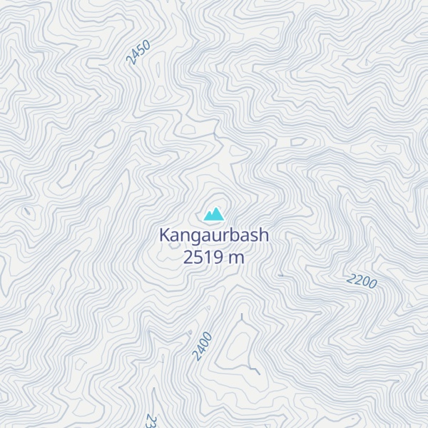 Map of Kangaurbash
