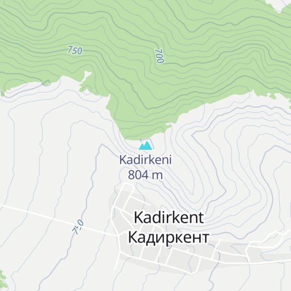 Map of Kadirkeni