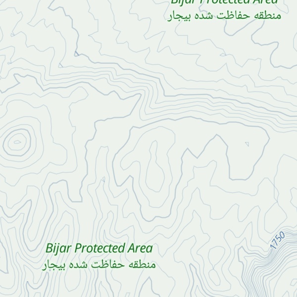 Map of Kūh-e Darband