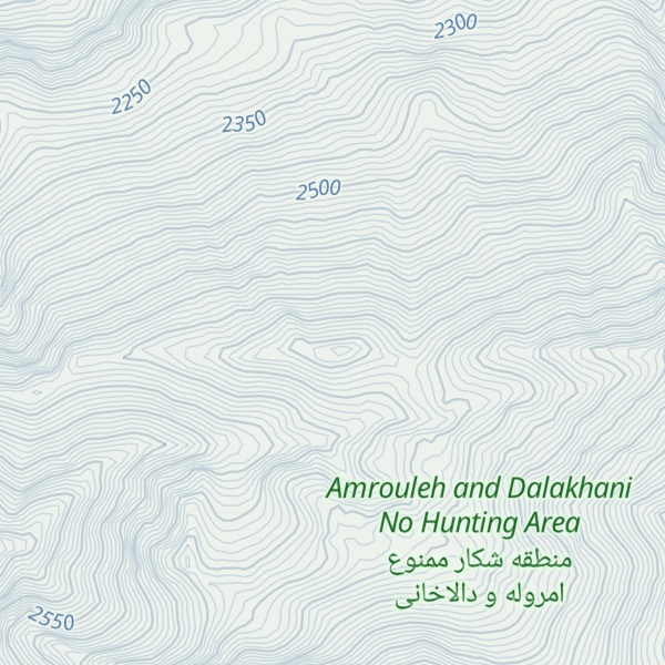 Map of Kūh-e Jalīlī