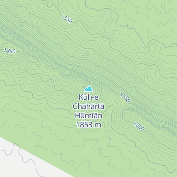 Map of Kūh-e Chahārtā Hūmīān