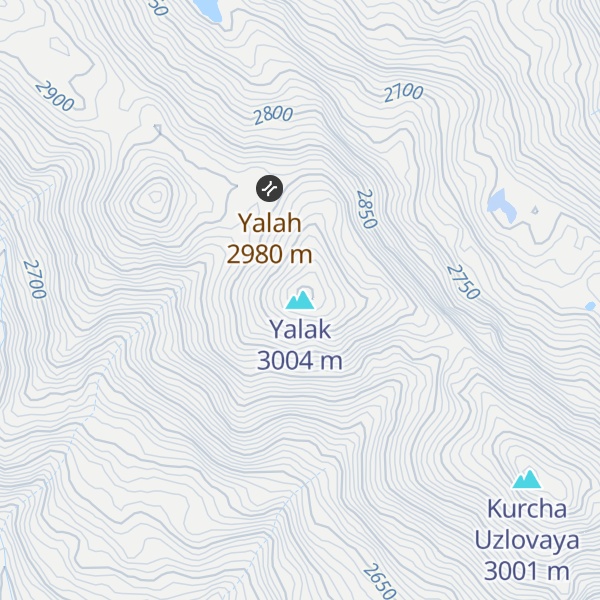 Map of Yalak