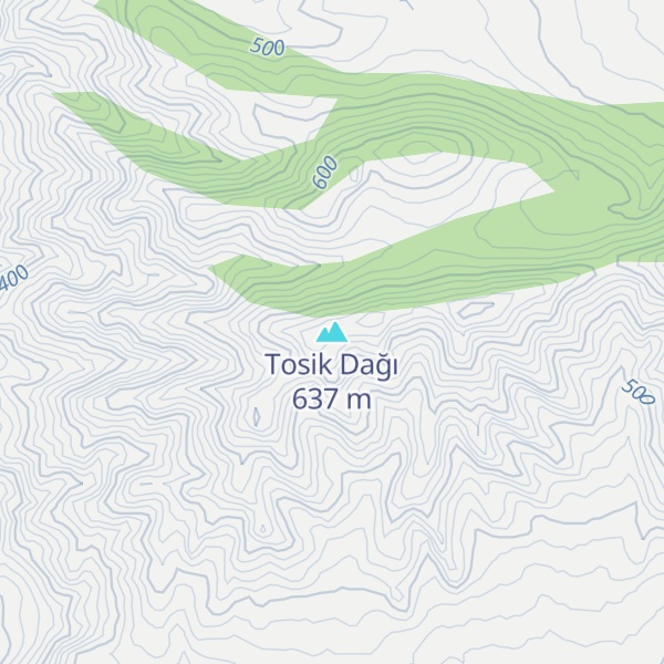 Map of Tosik Dağı