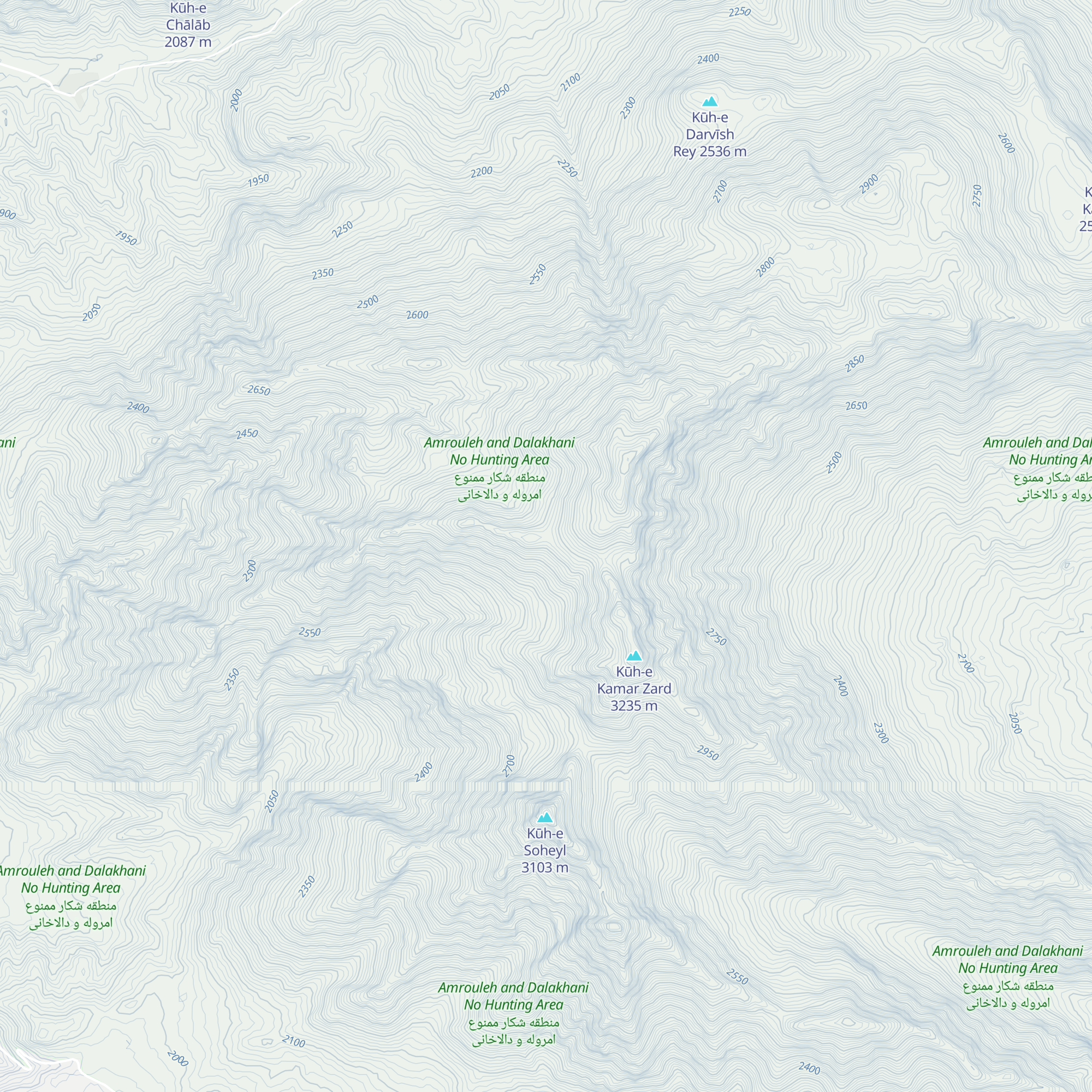 Dalakhani Hut map
