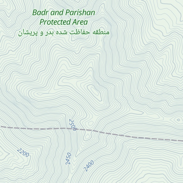 Map of Kūh-e Chezīlereh