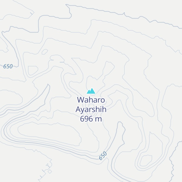 Map of Waharo Ayarshih