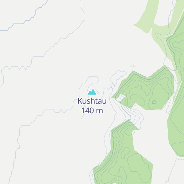 Map of Kushtau