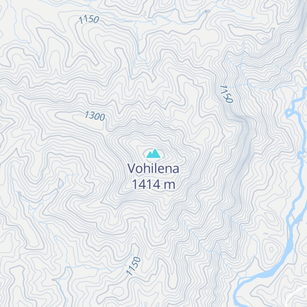 Map of Vohilena