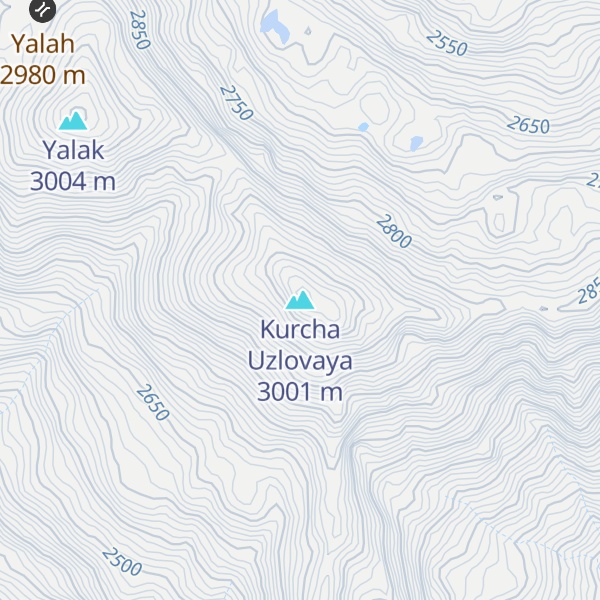 Map of Kurcha Uzlovaya