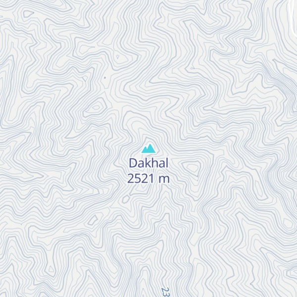 Map of Dakhal