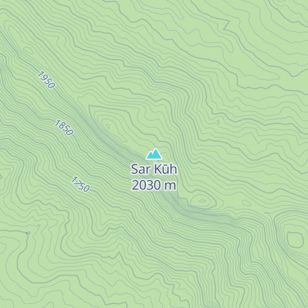Map of Sar Kūh