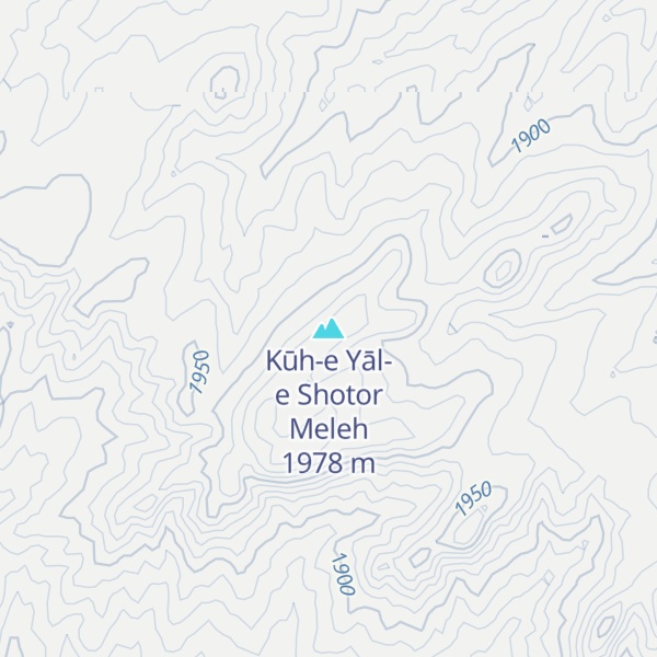 Map of Kūh-e Yāl-e Shotor Meleh