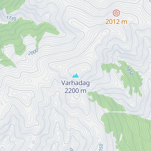 Map of Varhadag