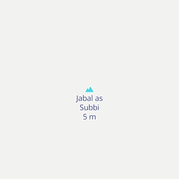 Map of Jabal as Subbi