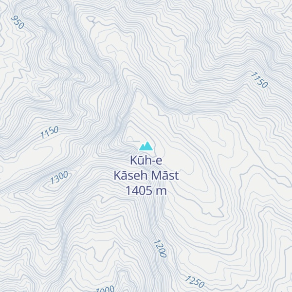 Map of Kūh-e Kāseh Māst