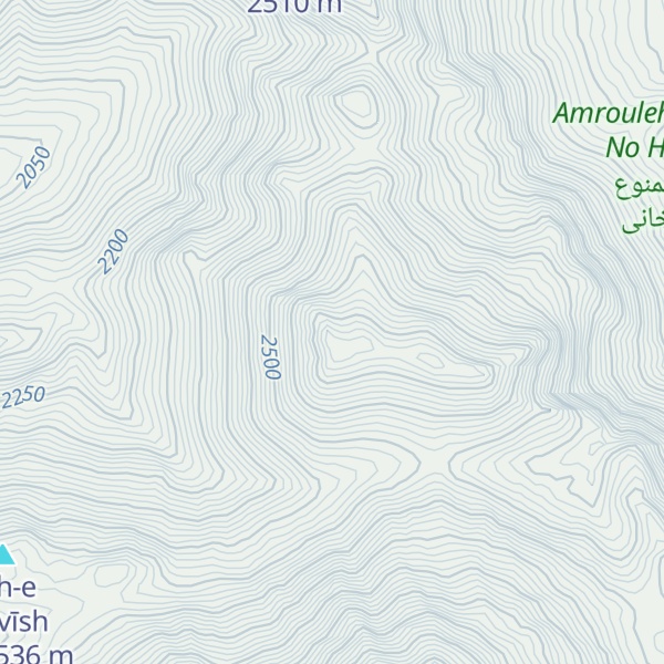Map of Kūh-e Sūlī Moqār