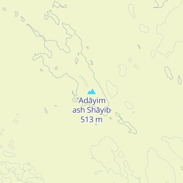 Map of ‘Adāyim ash Shāyib